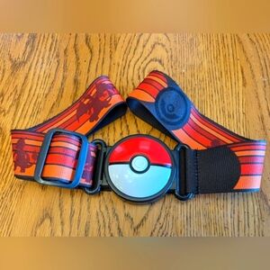 🍁Pokemon Clip 'n' Go Poke Ball Belt- Charizard Style adjustable 21"-38"